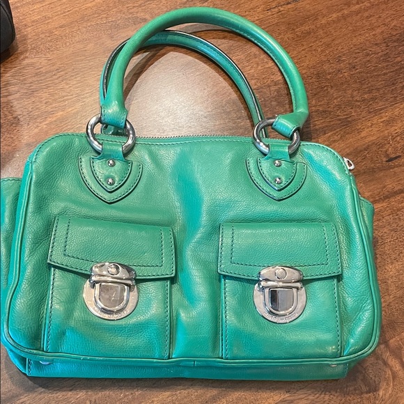 Marc Jacobs Leather Satchel Handbag - Picture 1 of 7